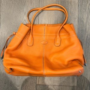 Tod’a D-bag Orange Tote Bag